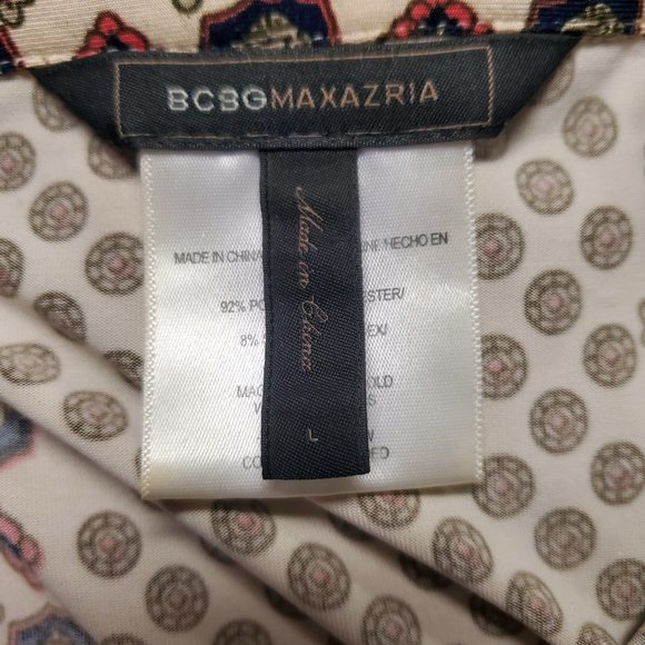 Women Blouse Top by BCSG Max Azria - Size Large - Long Sleeve - Picture 4 of 5